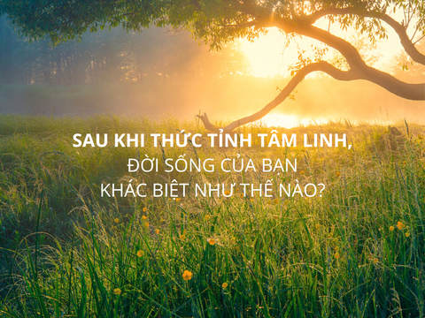 Khi bạn thức tỉnh tâm linh, bạn lại có lối sống khác biệt nhiều hơn so với lúc trước như thế nào?